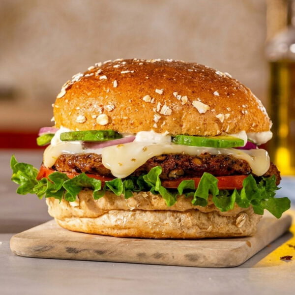 veg patty Burger