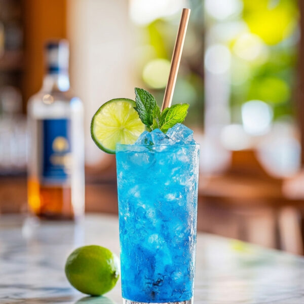 Blue Curacao Mojito