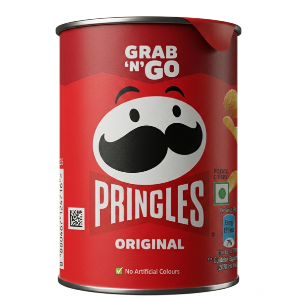 Pringles Original Potato Chips - Crispy Snack (40g)