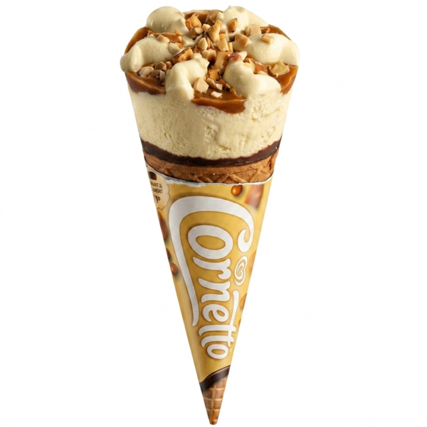 Kwality Wall's Cornetto Butterscotch Frozen Dessert Cone