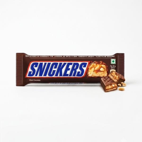 Snickers Peanut Nougat & Caramel Chocolate Filled Bar