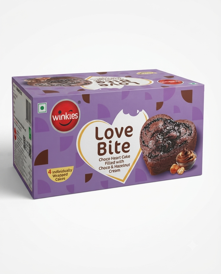 Gemini_Generated_Image_2k4klx2k4klx2k4k Winkies Love Bite Chocolate & Hazelnut Heart Filled Cake - Image 1