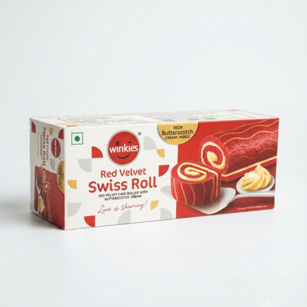 Winkies Red Velvet Swiss Roll