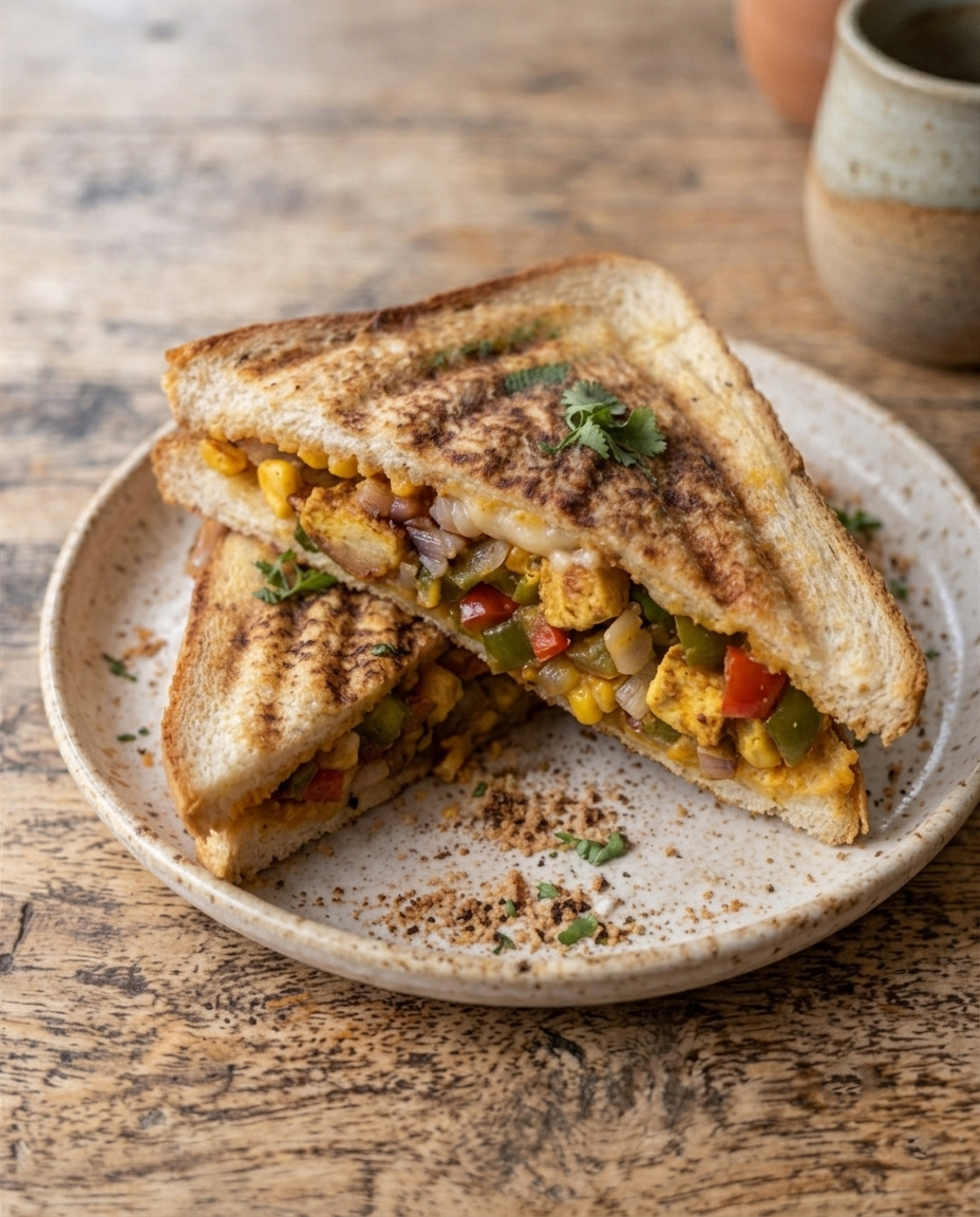 Gemini_Generated_Image_ma4cs7ma4cs7ma4c Veg Paneer Sandwich - Image 1