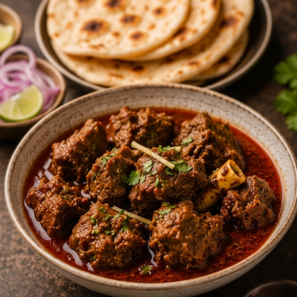 Mutton Handi+3 Butter Roti
