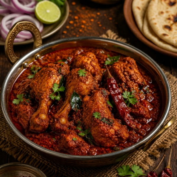 Chicken Kolhapuri (4 Ps)